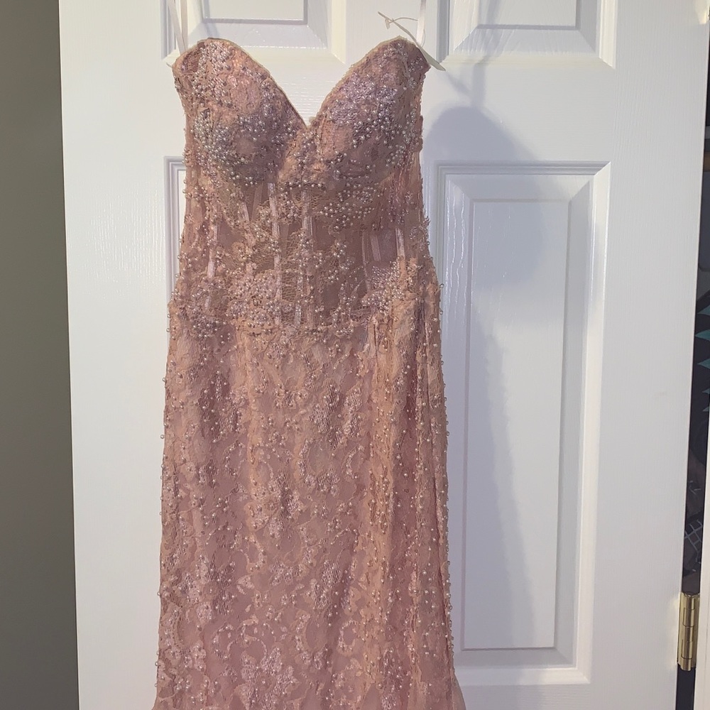 Rose Pink Camille La Vie Gown (brand new still in box)